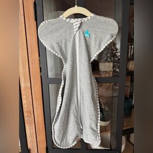 Love To Dream swaddle baby sleep sack arms up newborn unisex zip up neutral